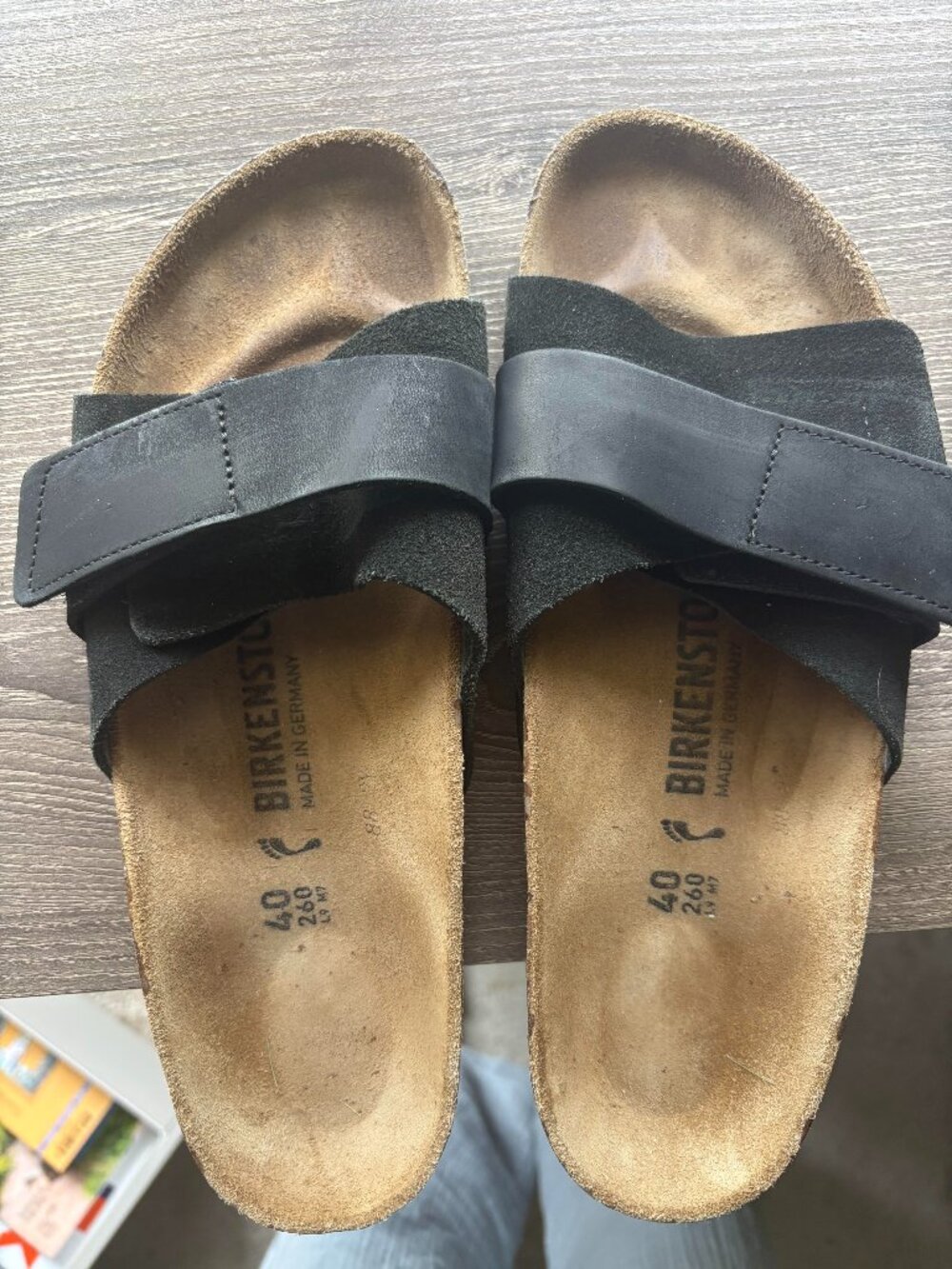Birkenstock Black Oita Sandals